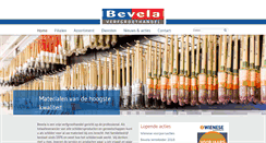 Desktop Screenshot of bevela.nl